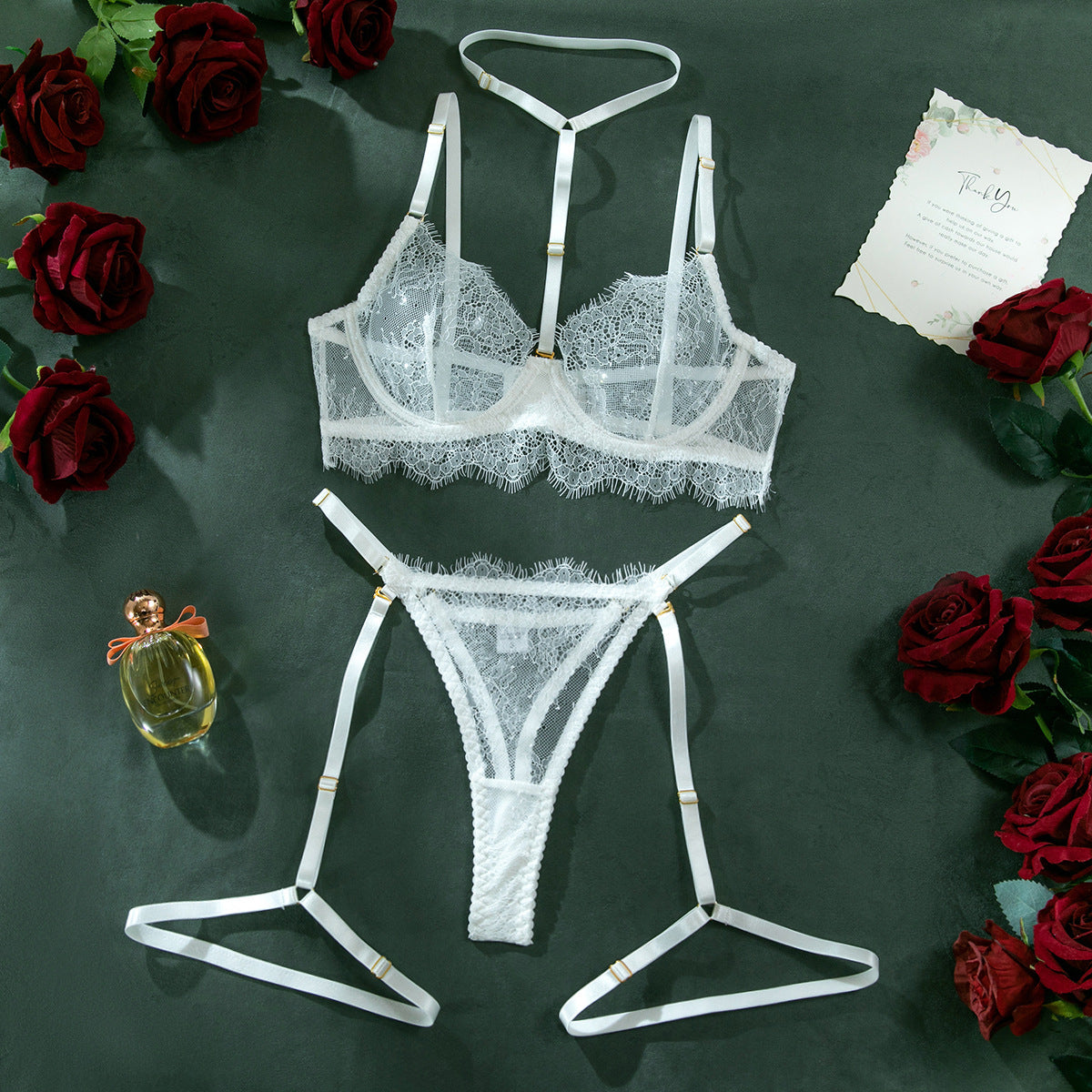 Sexy Lingerie mit Ring-Detail