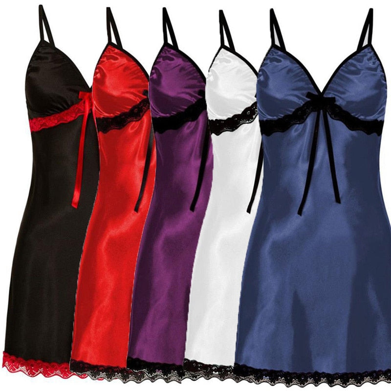 Christmas Satin Nightdress