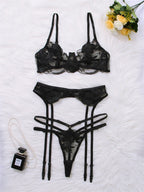 Conjunto de lencería Muse de encaje