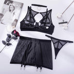 Mesh Shapewear Set mit Bügel