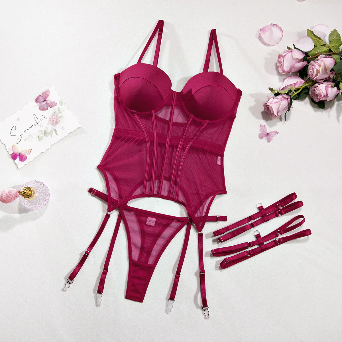 Mesh Push-up Bodyshaping Set